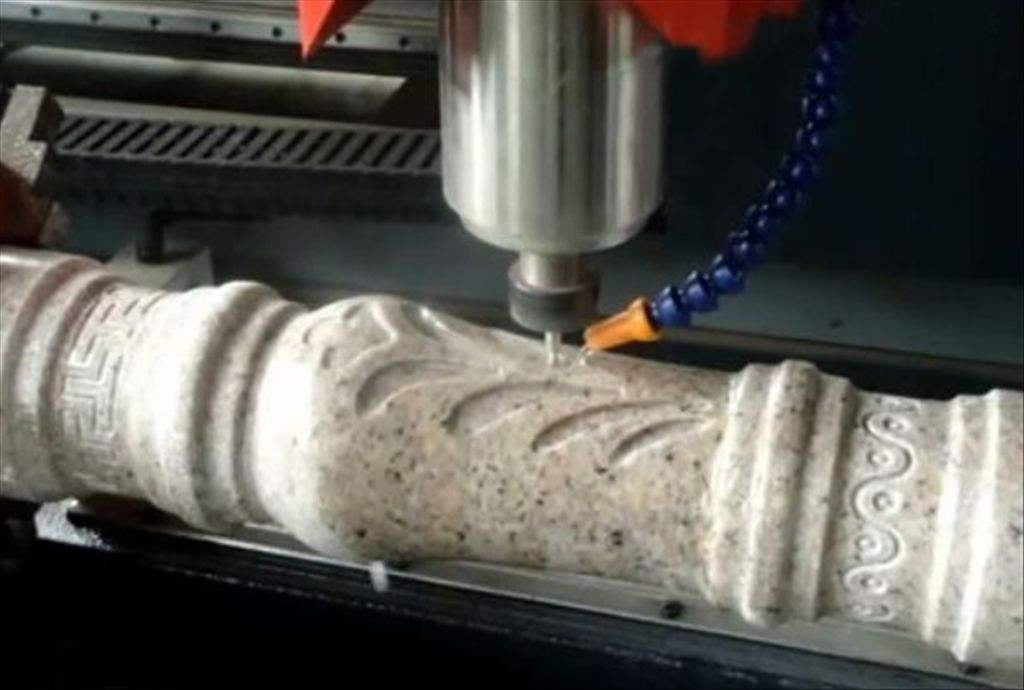 青島鴻吉石料雕刻機